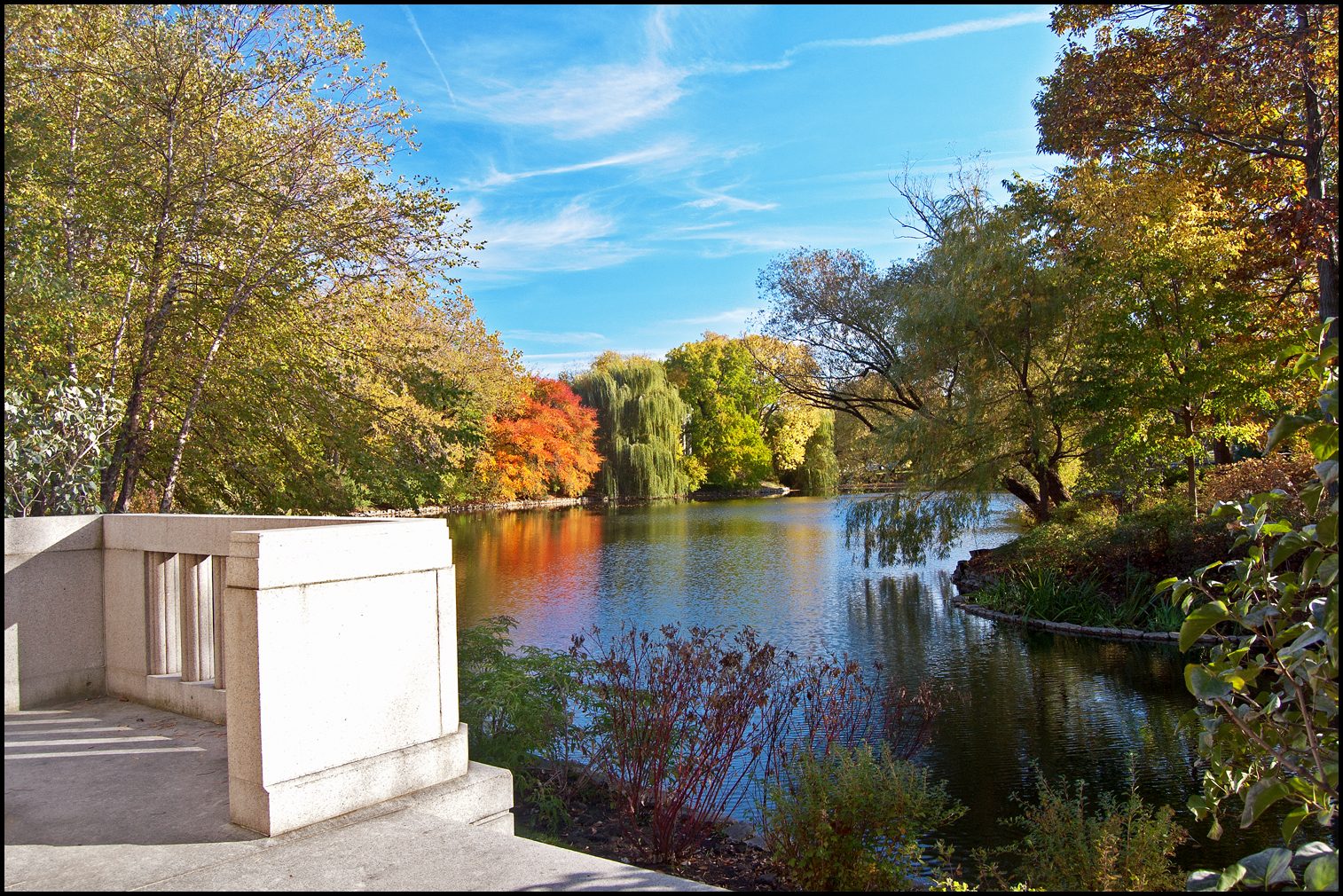 Graceland Cemetery Fall Afternoon