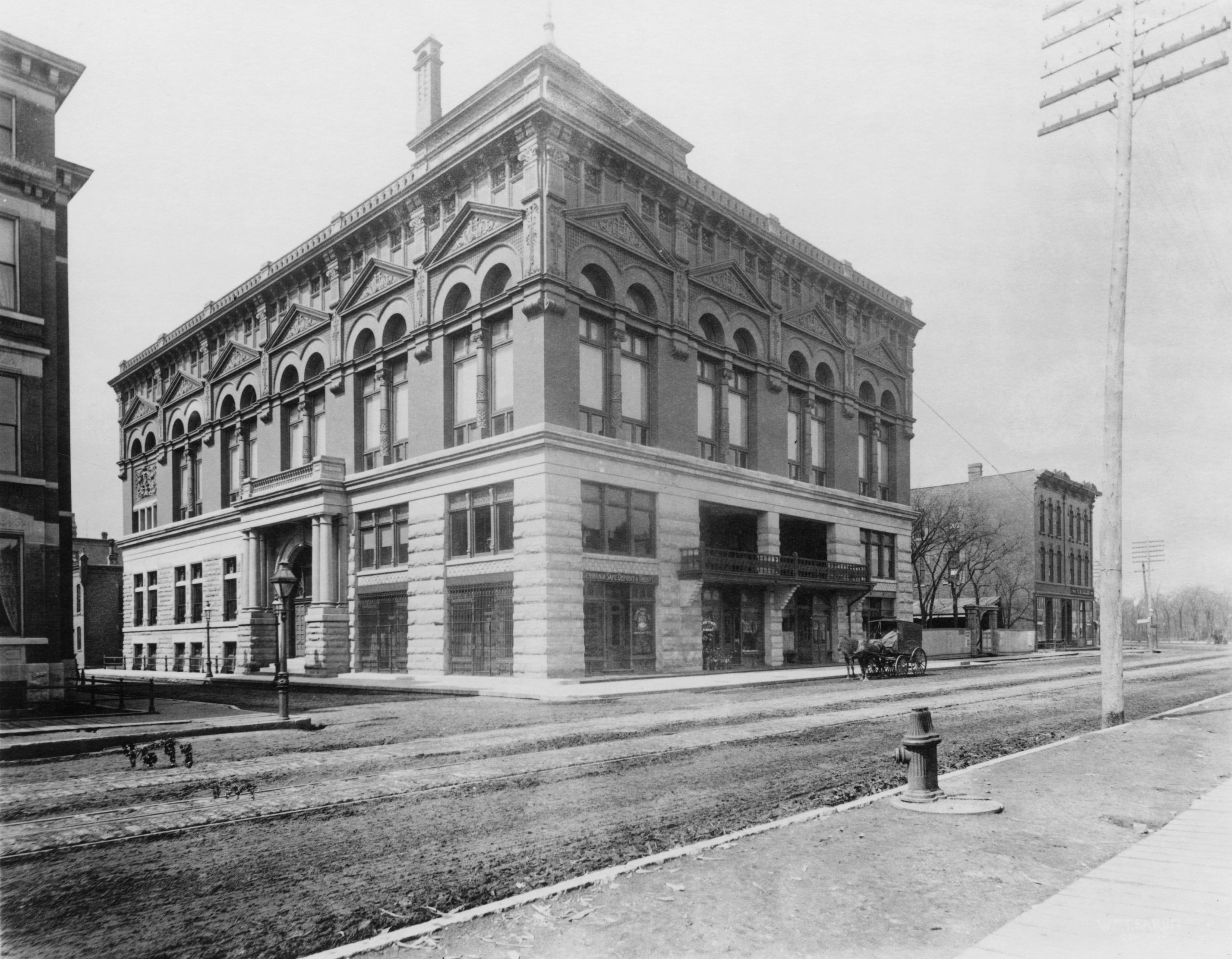 Photograph of exterior of Germania Club Building