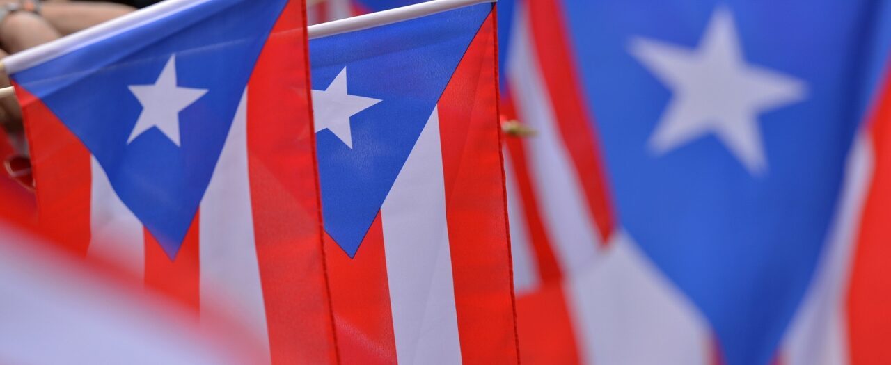 Walking Tour-Humboldt Park-Puerto Rican flags