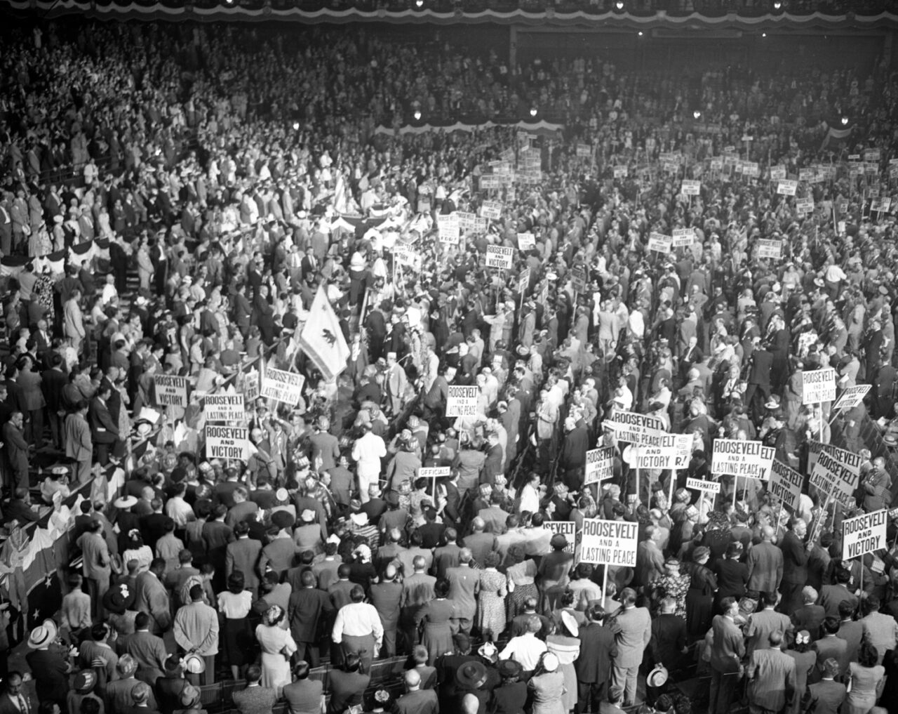 Nomination of President Franklin D. Roosevelt at the 1944 Democratic National Convention