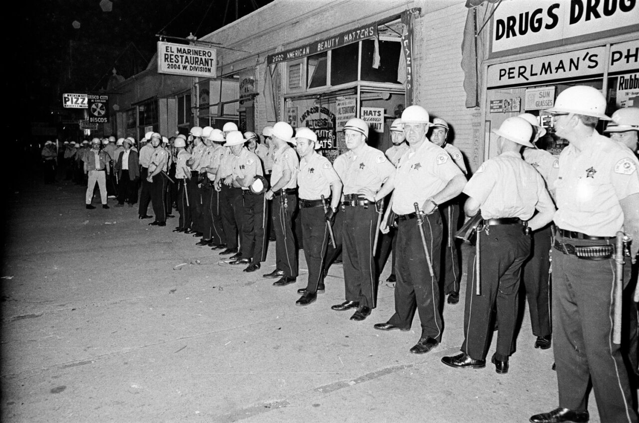 Puerto Rican riots in West Town